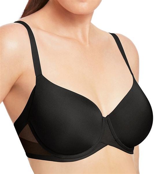 NWT Wacoal 38c Ultimate Side Smooth Underwire T-Shirt Bra 853281 Black 134338