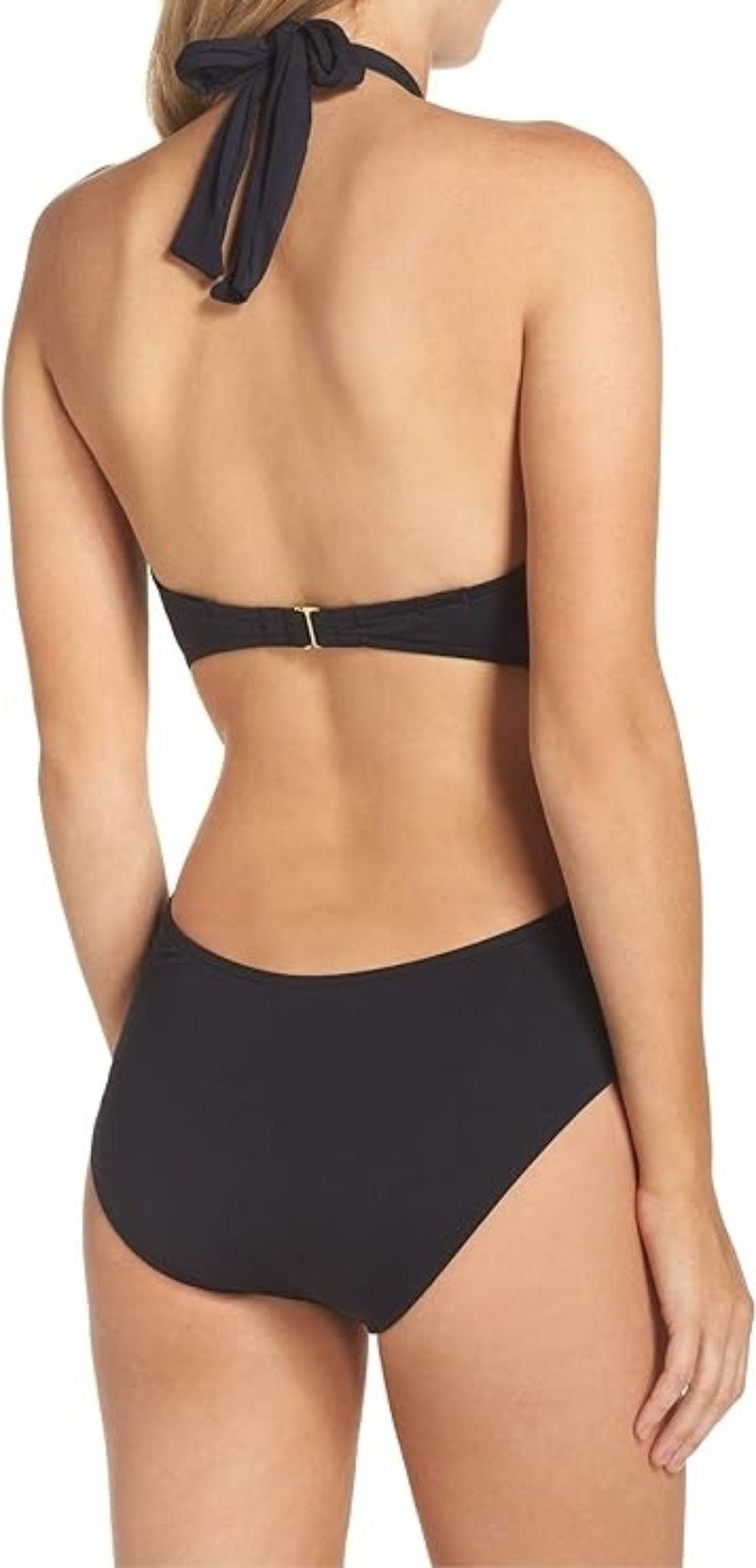 NWT La Blanca 16 Island Goddess Convertible Monokini 1PC Swimsuit Black 134349