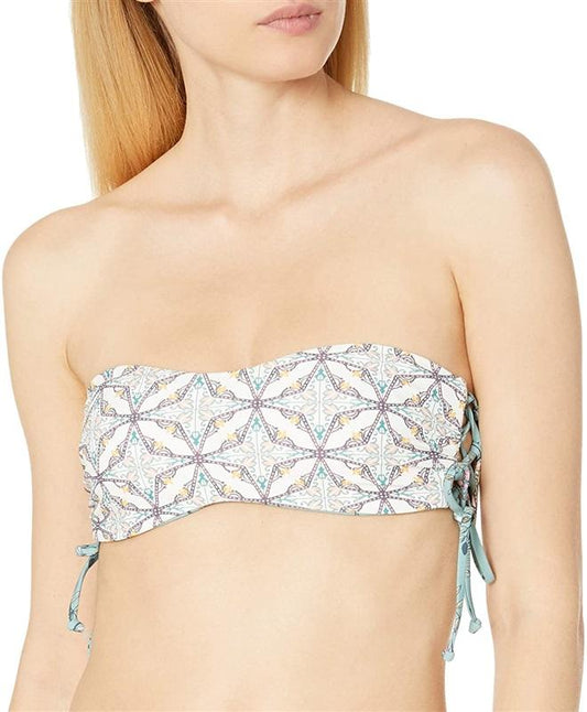 NWT O'Neill XL Piper Reversible Bandeau Bikini Swimsuit Top 134367