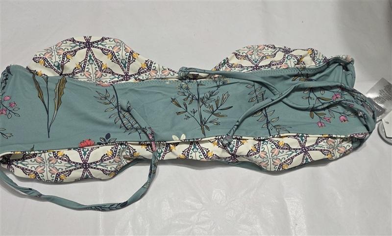 NWT O'Neill XL Piper Reversible Bandeau Bikini Swimsuit Top 134367