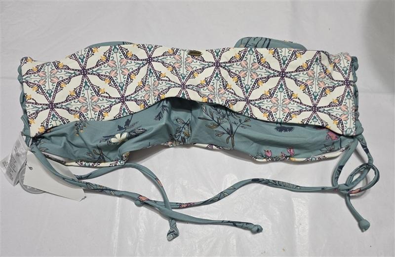 NWT O'Neill XL Piper Reversible Bandeau Bikini Swimsuit Top 134367