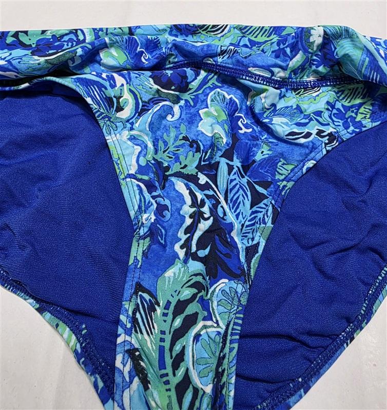 NWT Ralph Lauren 14 Exotic Paisley Banded Hipster Bikini Swim Bottom 134391