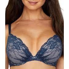 NWOT Maidenform 38B Comfort Devotion Embellished Demi Bra 9443 Blue 134406