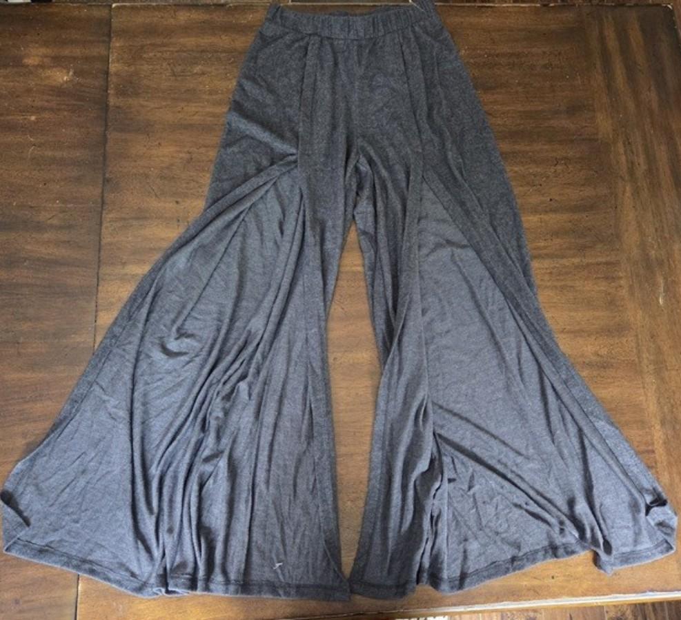 NWOT Hye Park & Lune Split Leg Palazzo Pants Gray 134437