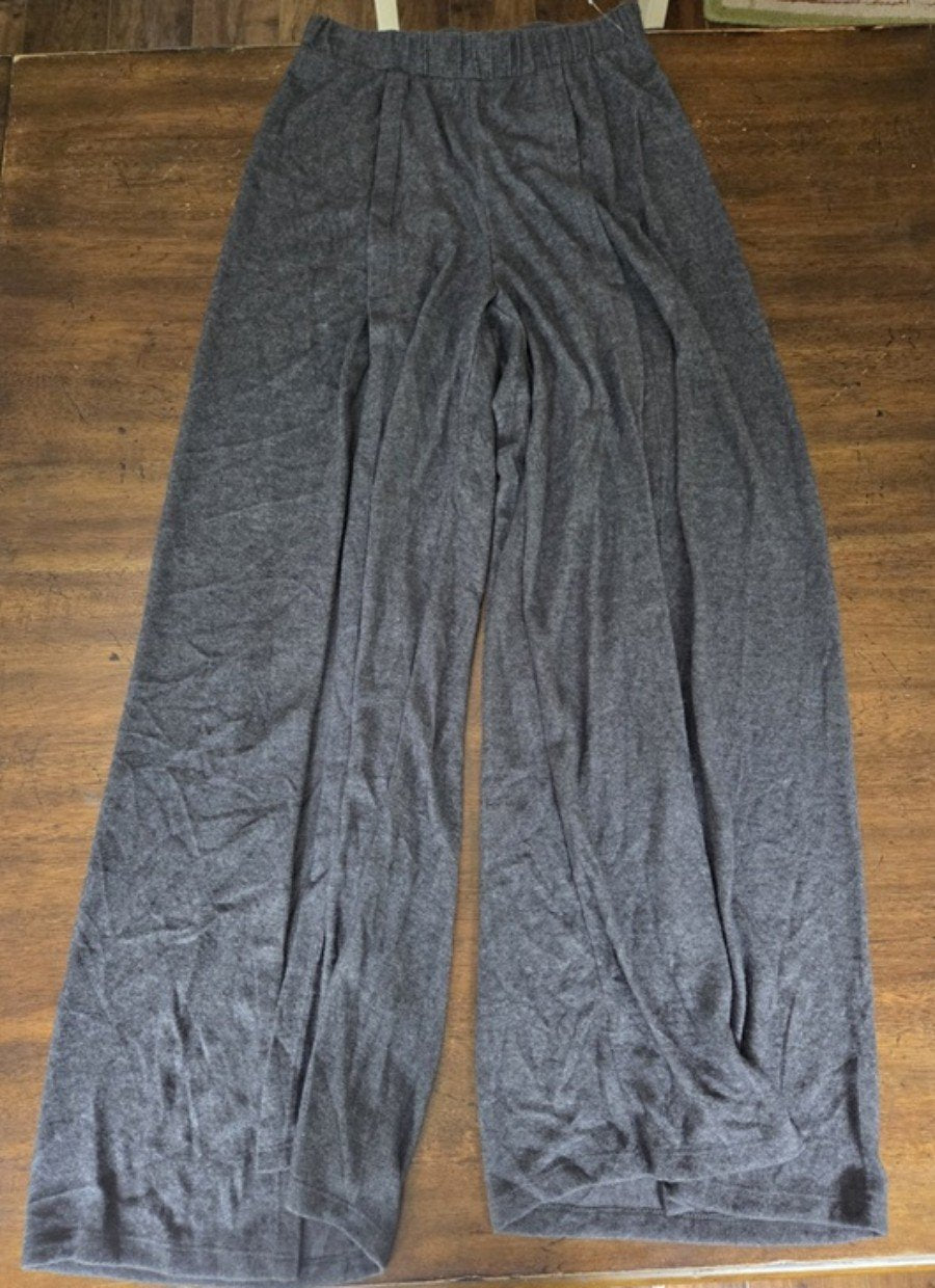 NWOT Hye Park & Lune Split Leg Palazzo Pants Gray 134437
