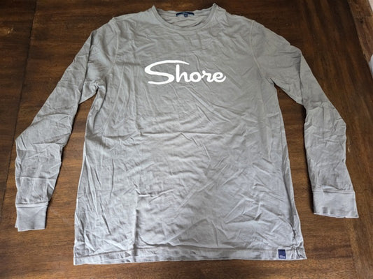 NWOT Shore Salt Life XXL Long Sleeve Round Neck T Shirt Gray 134439
