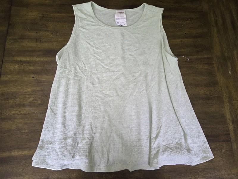 NWT Hayden XL Sample Green Swing Tank Top Oversized Blouse 134441