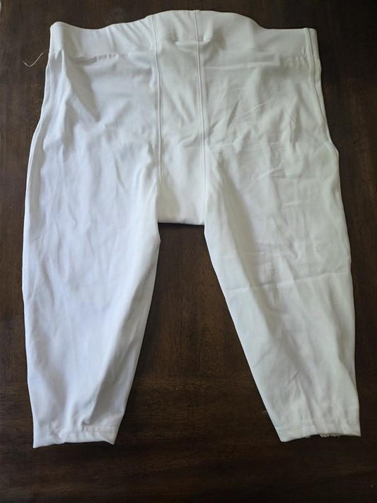 NWOT Eastbay 2x Performance Baseball Softball Pants White 134443