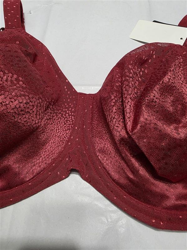 NWT Wacoal 38H Back Appeal Full Coverage Underwire Bra 855403 Red 134461