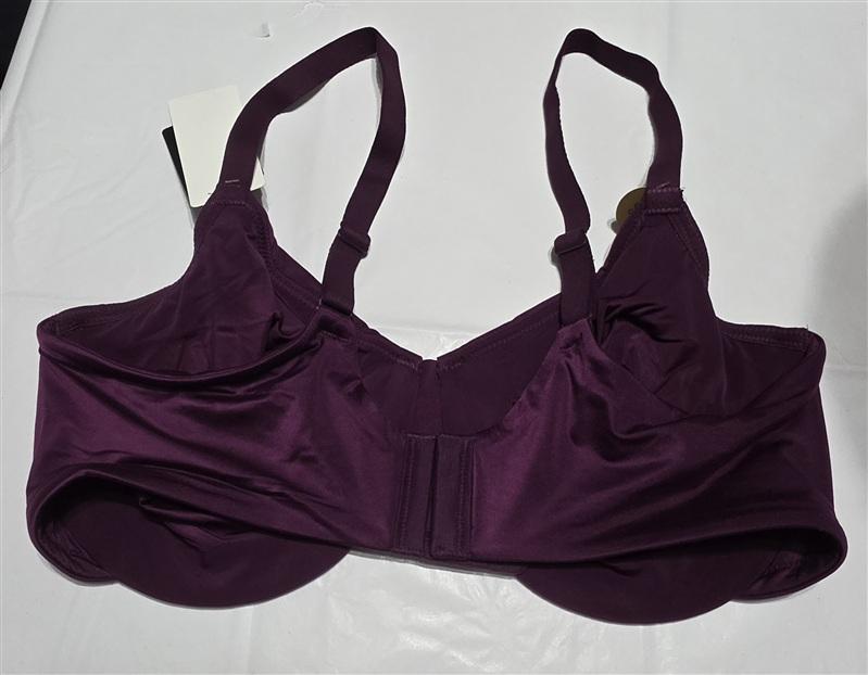 NWT Wacoal Perfect Primer 38DD Full Figure Underwire Bra 855213 Purple 134464
