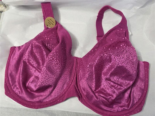 NWT Wacoal 40K Back Appeal Full Coverage Underwire Bra 855403 Fucshia 134476