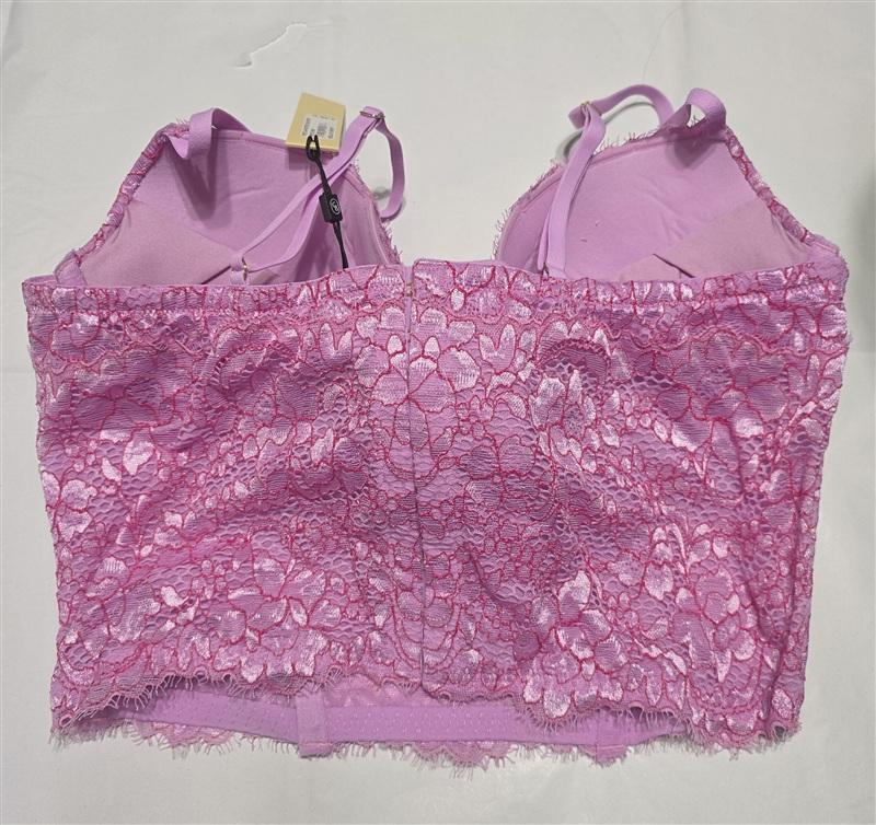NWT Cosabella 36C Pret A Porter op Push-Up Tipo Bustier Pink 134491