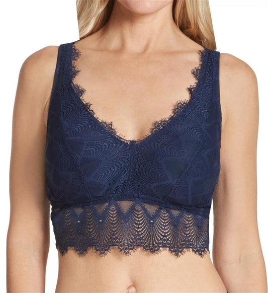 NWT Cosabella M Allure Curvy Plunge Bralette 1322 Blue 134496