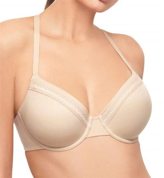 NWT Wacoal 36D Perfect Primer Convertible T-Shirt Bra 853213 Beige 134506