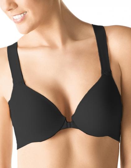 NWT Spanx 34D Bra-llelujah Front-Closure Full Coverage Bra 30011R Black 134513