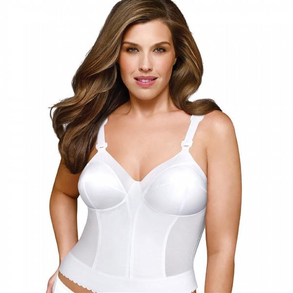 Exquisite Form 40D Longline Bra 5107532 White 134570