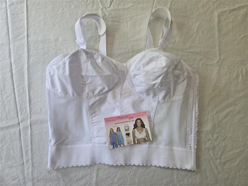 Exquisite Form 40D Longline Bra 5107532 White 134570