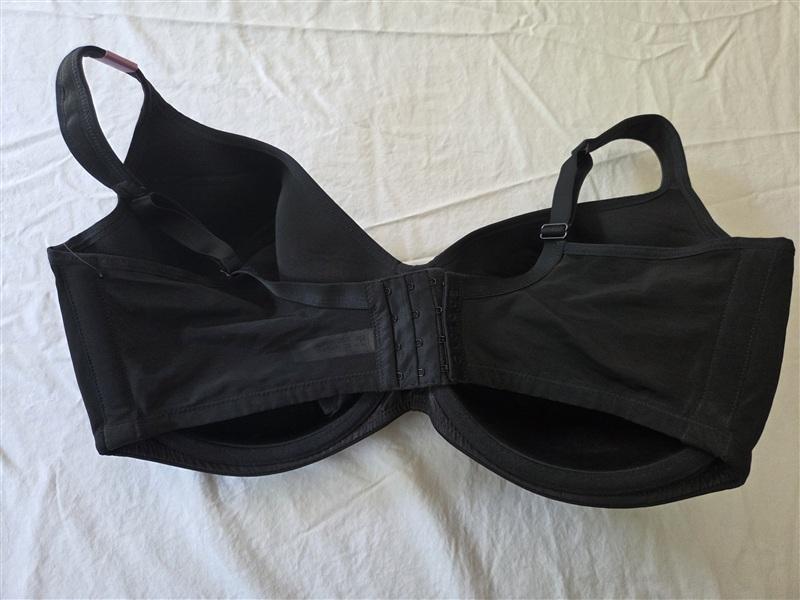 NWPT Cacique 42G Smooth Lightly Lined Balconette Bra Black 134584