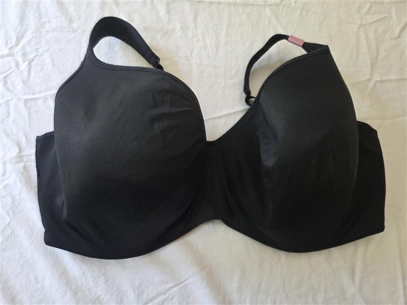 NWPT Cacique 42G Smooth Lightly Lined Balconette Bra Black 134584
