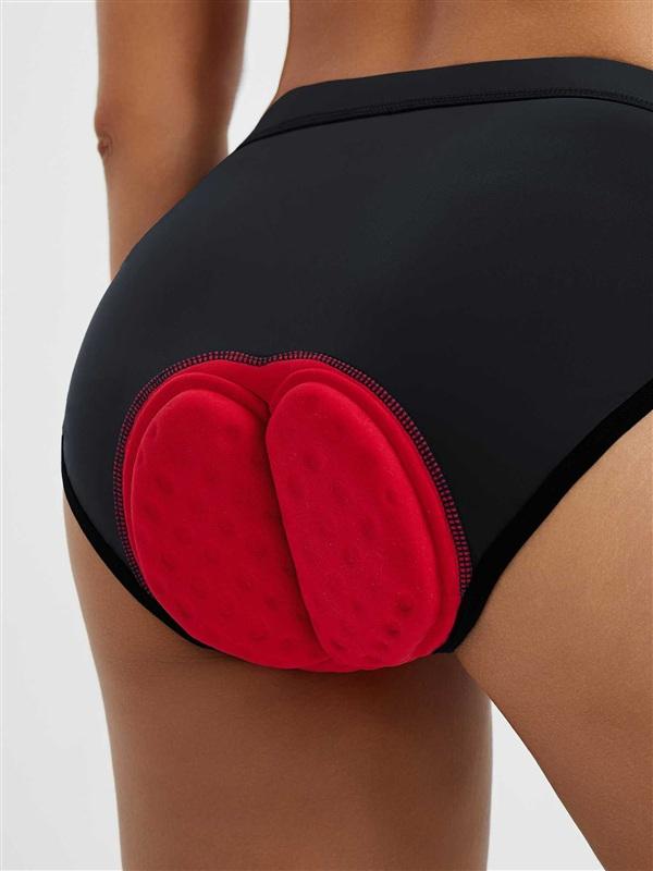 NWT Baleaf Small Women's 4D Padded Bike Underwear Black 134585