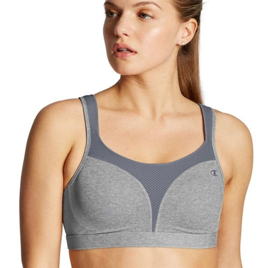 NEW Champion 36DD The Spot Comfort Sports Bra 1602 Gray 134593