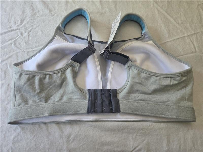 NEW Champion 36DD The Spot Comfort Sports Bra 1602 Gray 134593