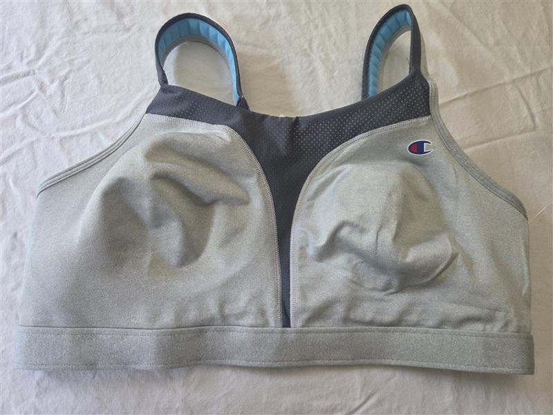 NEW Champion 36DD The Spot Comfort Sports Bra 1602 Gray 134593