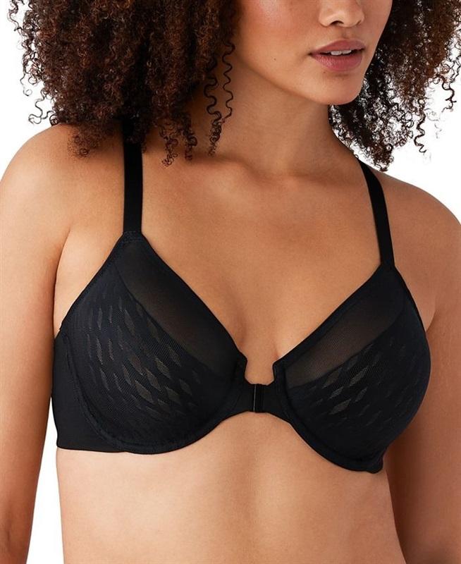 NWT Wacoal 38D Elevated Allure Front Close Underwire Bra 855436 Beige 134602