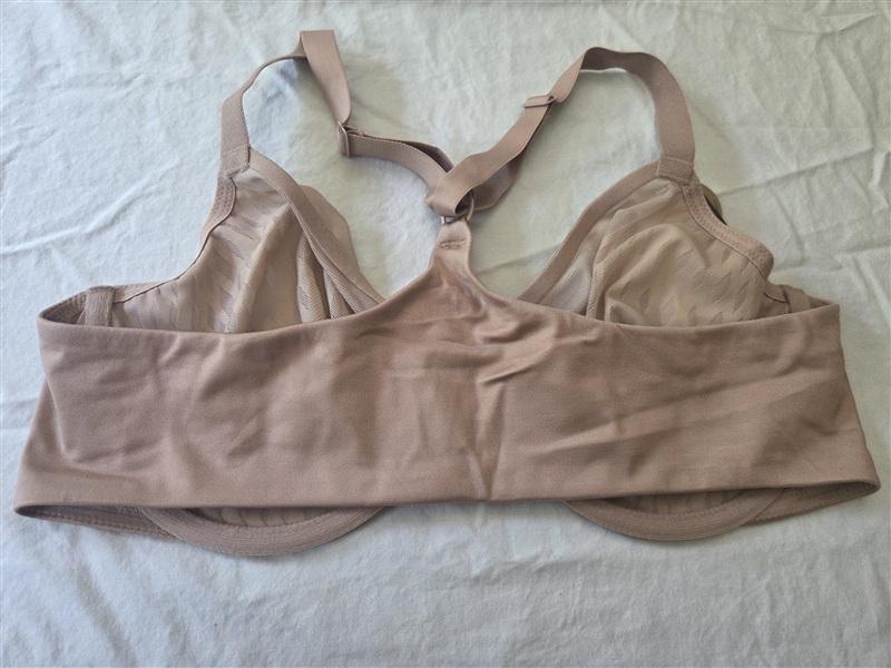 NWT Wacoal 38D Elevated Allure Front Close Underwire Bra 855436 Beige 134602