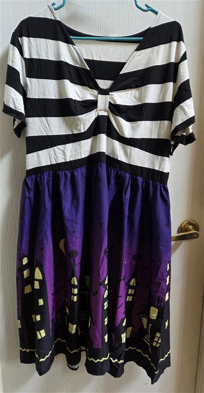 Pre Owned Haunted House XL Halloween Dress Costume 134606