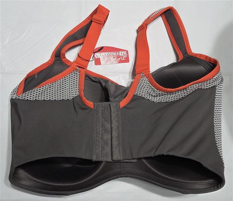 Curvy Couture 44G 1248 Confident Fit No Bounce Wire Free Sports Bra