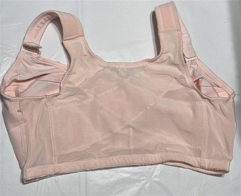 NEW Comfort Choice 40G Posture Support Soft Cup Front Close Bra Pink 134620
