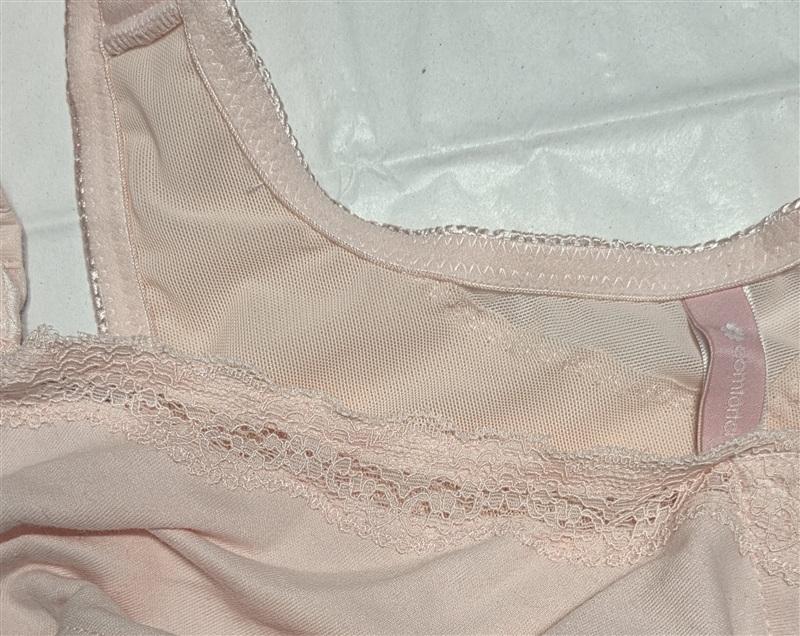 NEW Comfort Choice 40G Posture Support Soft Cup Front Close Bra Pink 134620