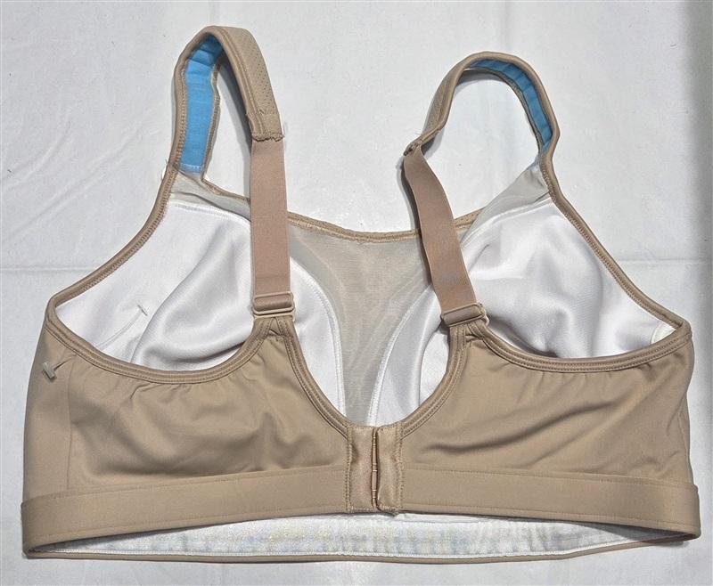 NWT Champion 40DD The Spot Comfort Wireless Sports Bra 1602 Beige 134634