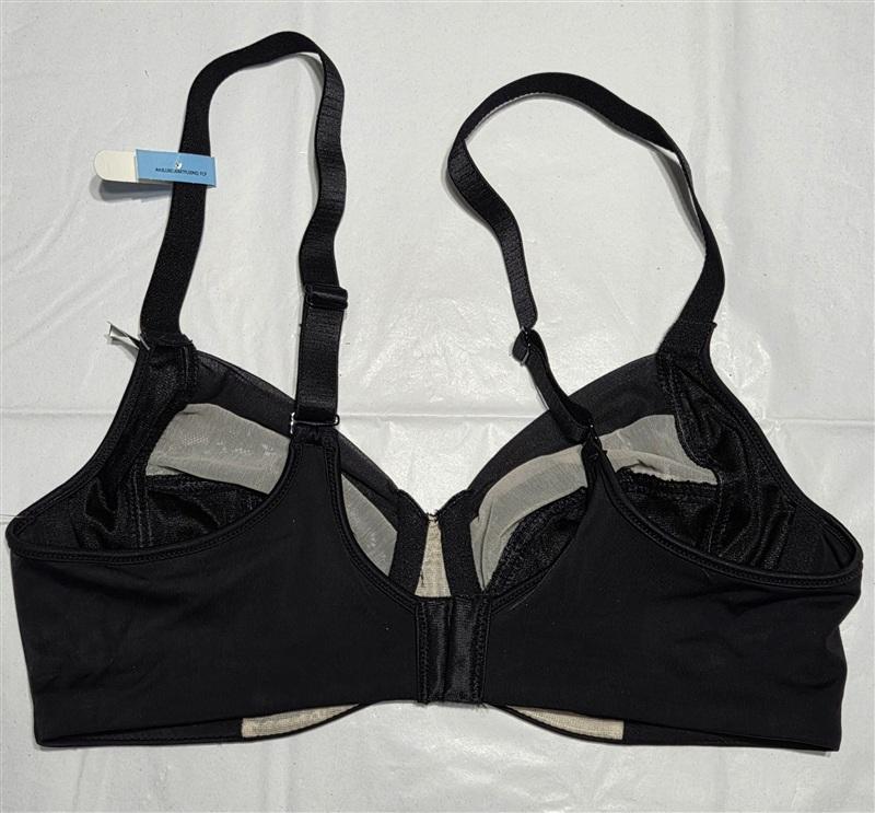 New Bali 34C Beauty Lift & Shape Underwire Bra DF0065 Black #134636