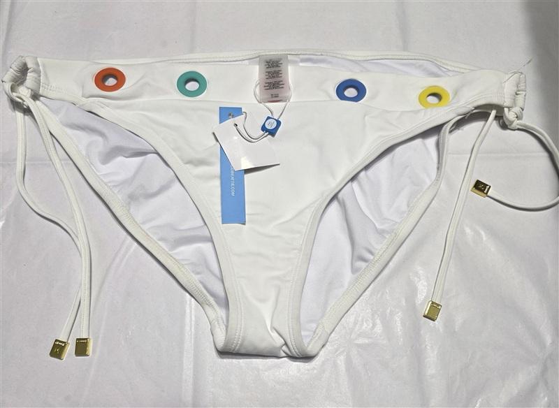 NWT Bleu Rod Beattie 14 Hole-in-One White Triangle Bikini Bottom 134659