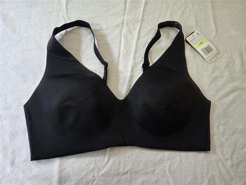 NWT Wacoal L B/C Flawless Comfort Wire Free Bra 856326 Black 134673