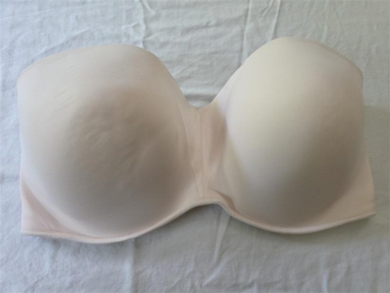 NWOTD Soma 38G Stunning Starlet Strapless Multiway Bra Shell Pink 134681