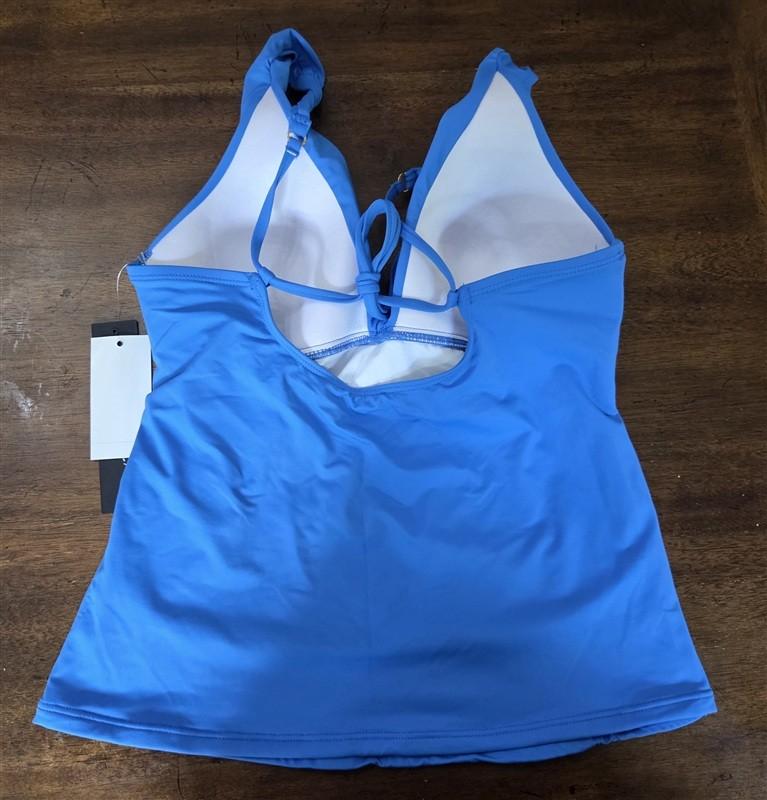 NWT La Blanca 4 Island Goddess Twist Tie Tankini Swim Top CPB 134698