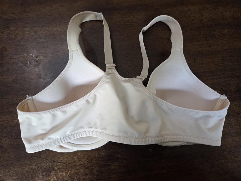 NWOT Leading Lady 40A Full Front Close Racer Underwire Bra 5415 Beige 134699