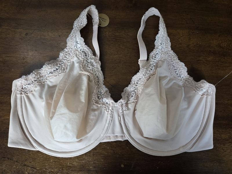 NWT Wacoal 40DDD Softly Styled Underwire Bra 855301 Beige 134702
