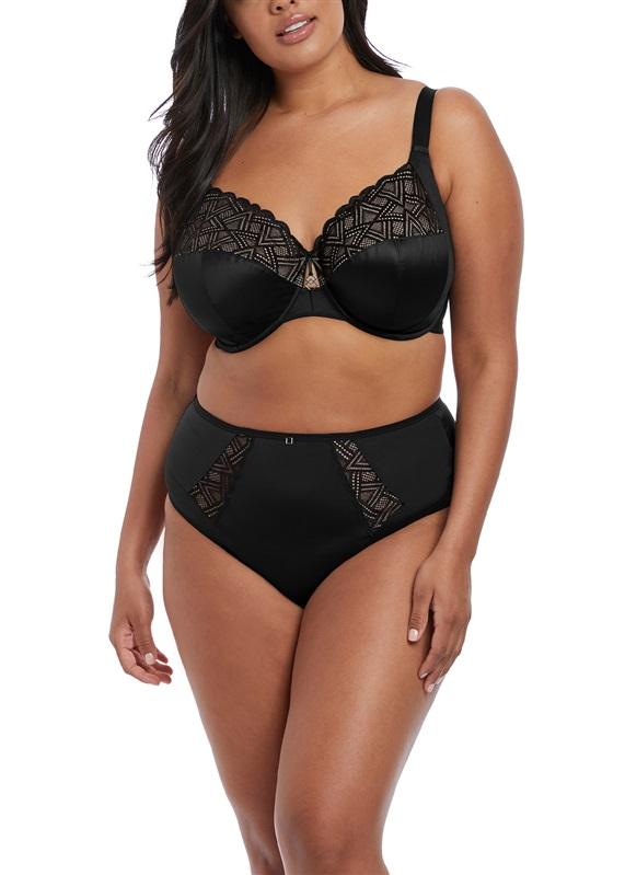 NWOT Elomi 40M Lydia Bandless Plunge Beige Lace Underwire Bra 134712