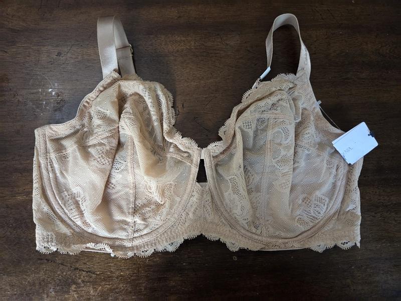 NWOT Calvin Klein 40DD Seductive Comfort Lace Multi Part Bra QF1741 Beige 134713