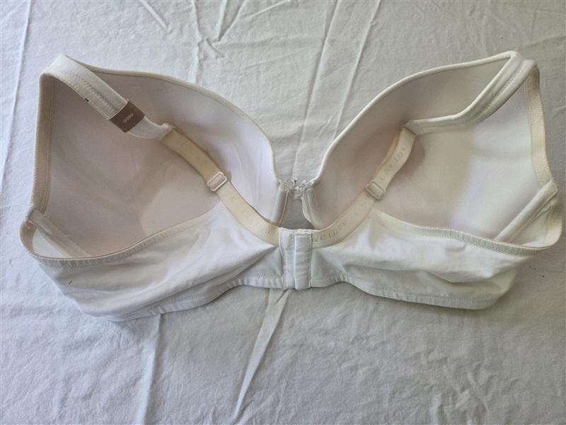 NWTD Cacique 46DD Cotton Boost Plunge White T-Shirt Bra 134728