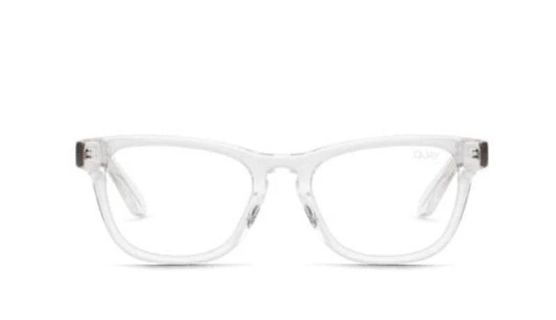 NWT Quay Hardwire Mini 2.0 Clear Full Rim Square Frame Reading Glasses 134743