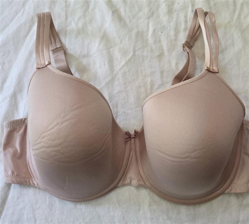 NWOTD Chantelle 36DDD Basic Invisible Memory Foam T-Shirt Bra 1241 134756