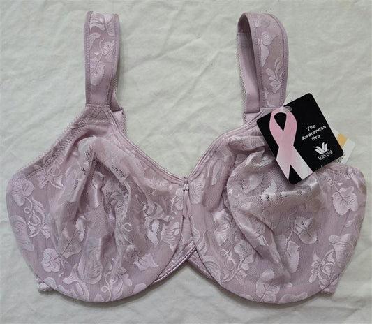 NWT Wacoal 34DD Awareness Pink Underwire Bra 85567 Free Shipping 134787