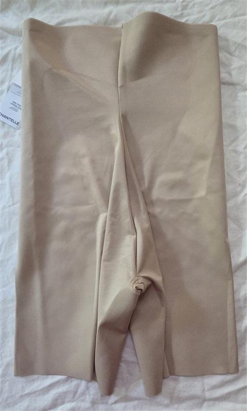 NWT Chantelle M Basic Shaping High Waist Mid-Thigh Shaper 3507 Beige 134813