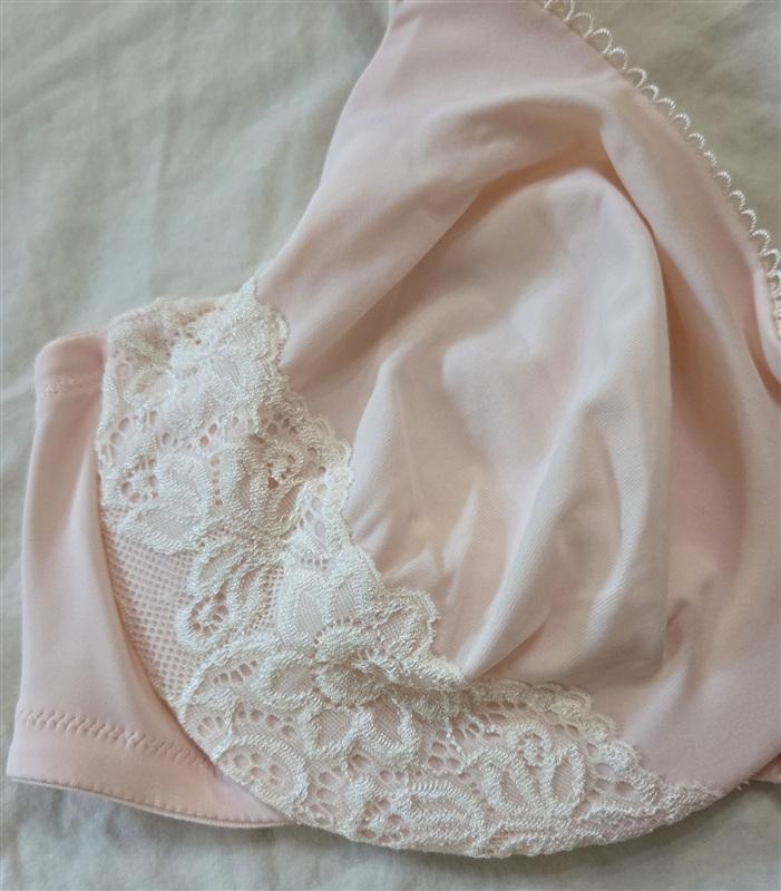 NWT Olga 40C Bra Luxury Lift Full Figure Underwire Bra 35063 Pink 134822
