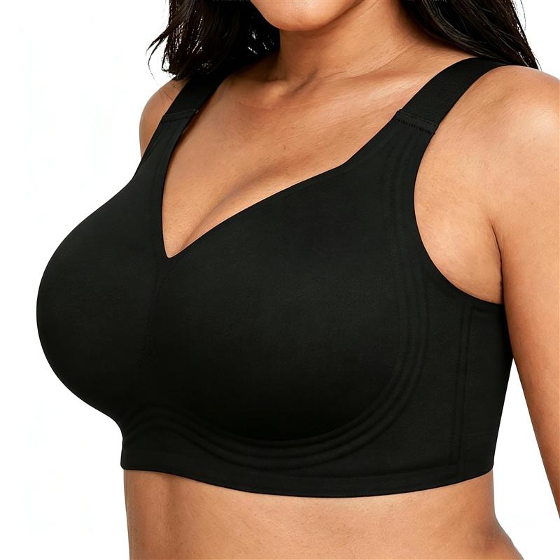 NWT HORISUN S Seamless Full Coverage Bra Wireless Bras Soft Support 134827